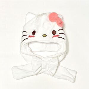 NEW Hello Kitty White and Pink Bow Kids Hat